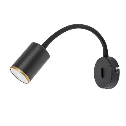 Rabalux - Wandspot 1xGU10/15W/230V schwarz