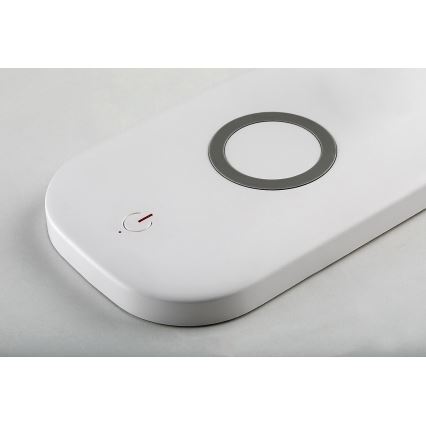 Rabalux - LED dimmbare Touch-Tischlampe mit kabelloser Ladefunktion LED/5W/5V 2700-6000K Weiß