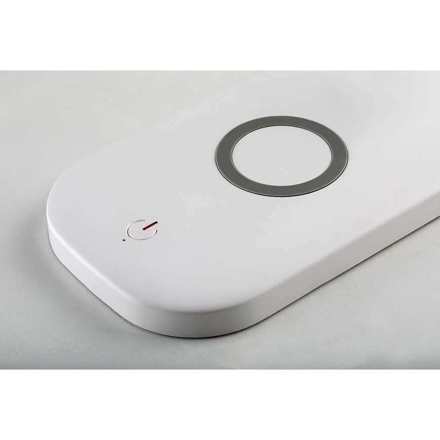 Rabalux - LED dimmbare Touch-Tischlampe mit kabelloser Ladefunktion LED/5W/5V 2700-6000K Weiß