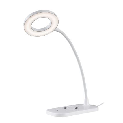 Rabalux - Dimmbare LED-Tischlampe mit Touch-Funktion und kabelloser Aufladung LED/5W/5V 2700-6000K weiß