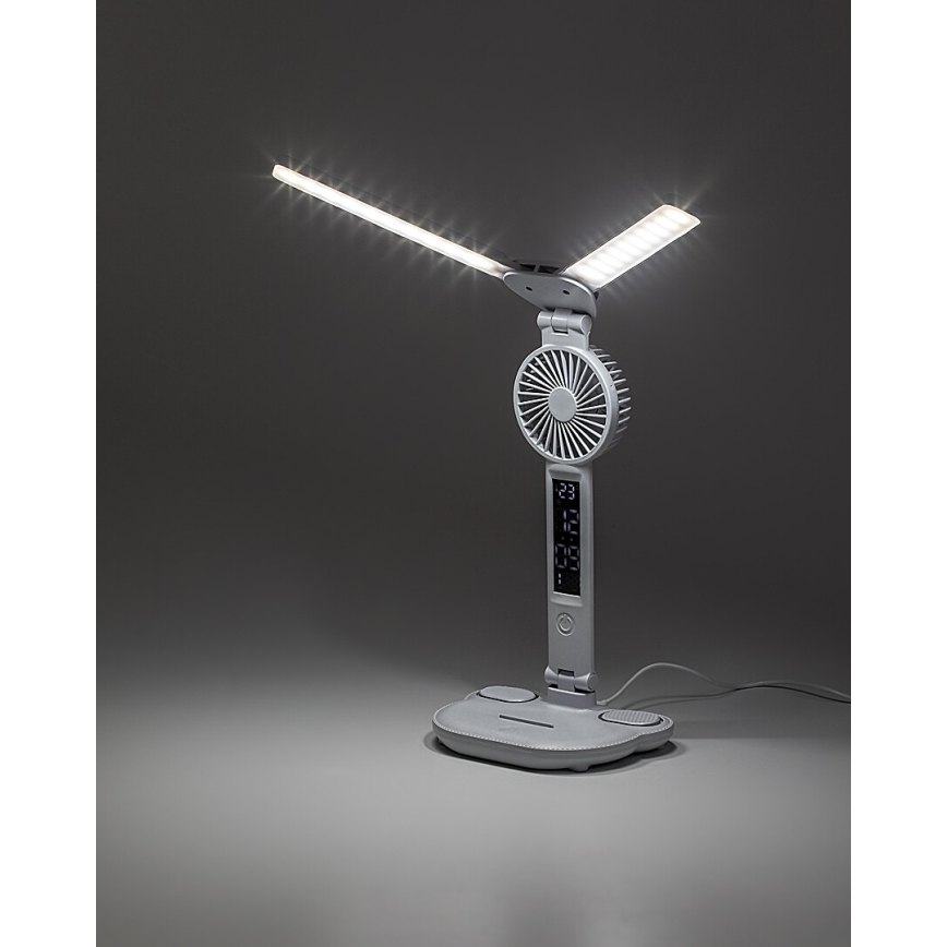 Rabalux - dimmbare LED-Tischlampe mit Ventilator LED/7W/5V 3000/4000/6500K