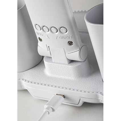 Rabalux - dimmbare LED-Tischlampe mit Ventilator LED/7W/5V 3000/4000/6500K