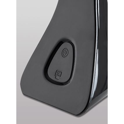 Rabalux - LED dimmbare Tischlampe mit Display LED/7W/5V 4000K schwarz