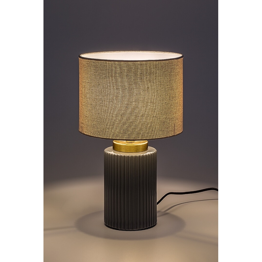 Rabalux - Tischlampe 1xE14/40W/230V grau
