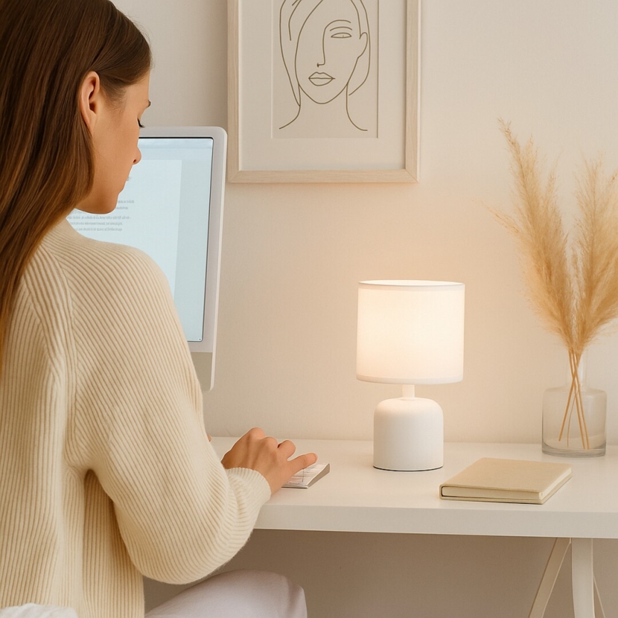 Rabalux - Tischlampe 1xE14/40W/230V weiß