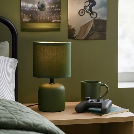 Rabalux - Tischlampe 1xE14/40W/230V grün