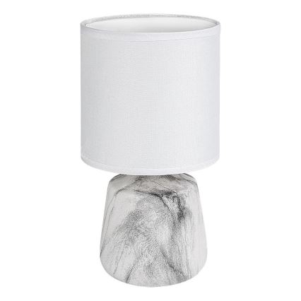 Rabalux - Tischlampe 1xE14/40W/230V weiß/Marmor-Optik