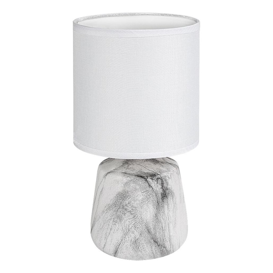 Rabalux - Tischlampe 1xE14/40W/230V weiß/Marmor-Optik