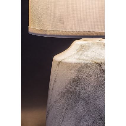 Rabalux - Tischlampe 1xE14/40W/230V weiß/Marmor-Optik