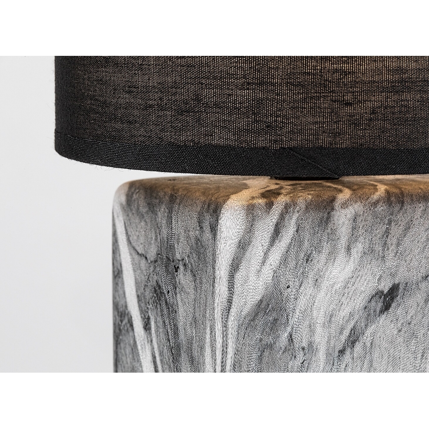 Rabalux - Tischlampe 1xE14/40W/230V schwarz/Marmordekor