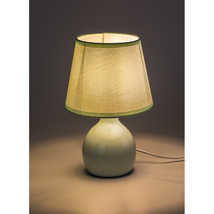 Rabalux - Tischlampe 1xE14/40W/230V mintgrün