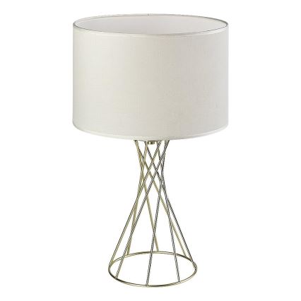 Rabalux - Tischleuchte 1xE27/40W/230V gold/weiß