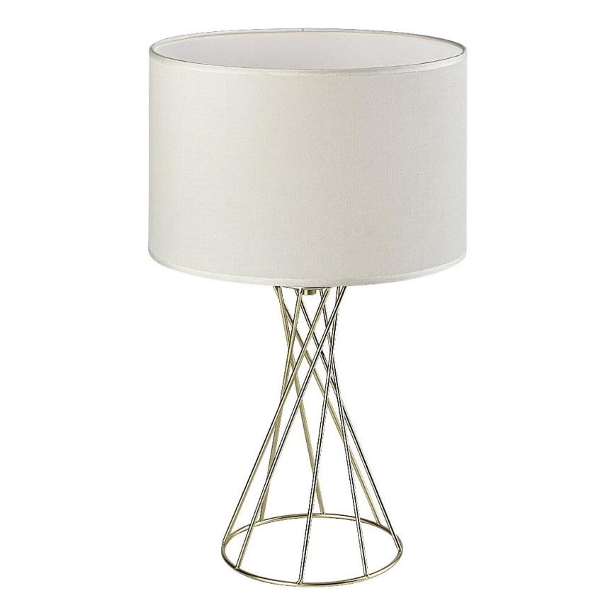 Rabalux - Tischleuchte 1xE27/40W/230V gold/weiß