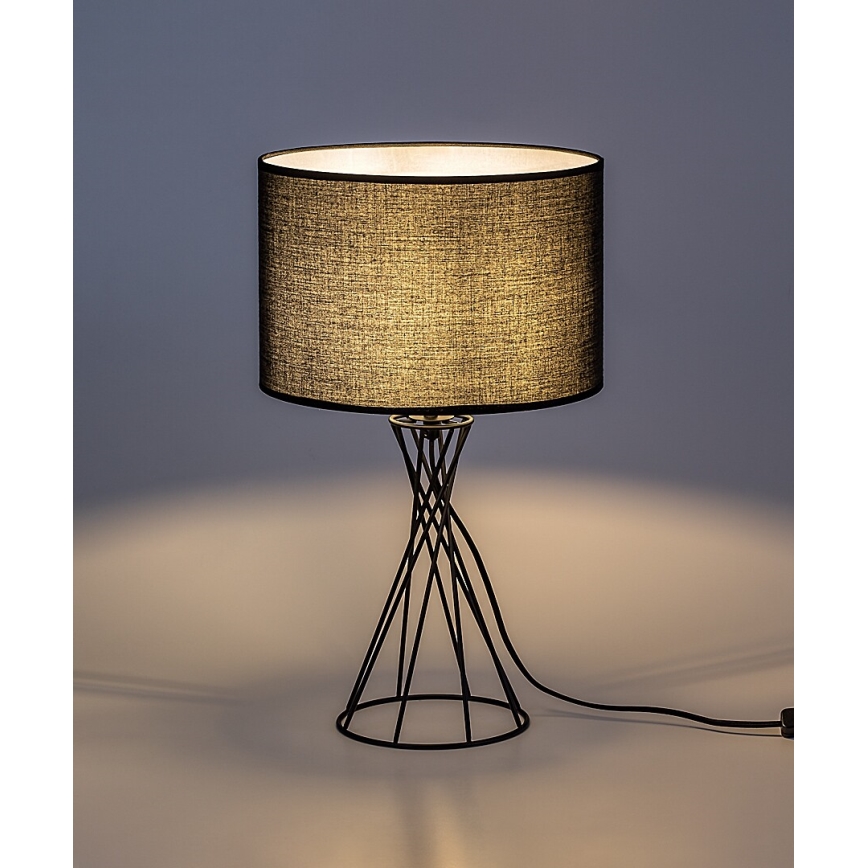 Rabalux - Tischlampe 1xE27/40W/230V schwarz