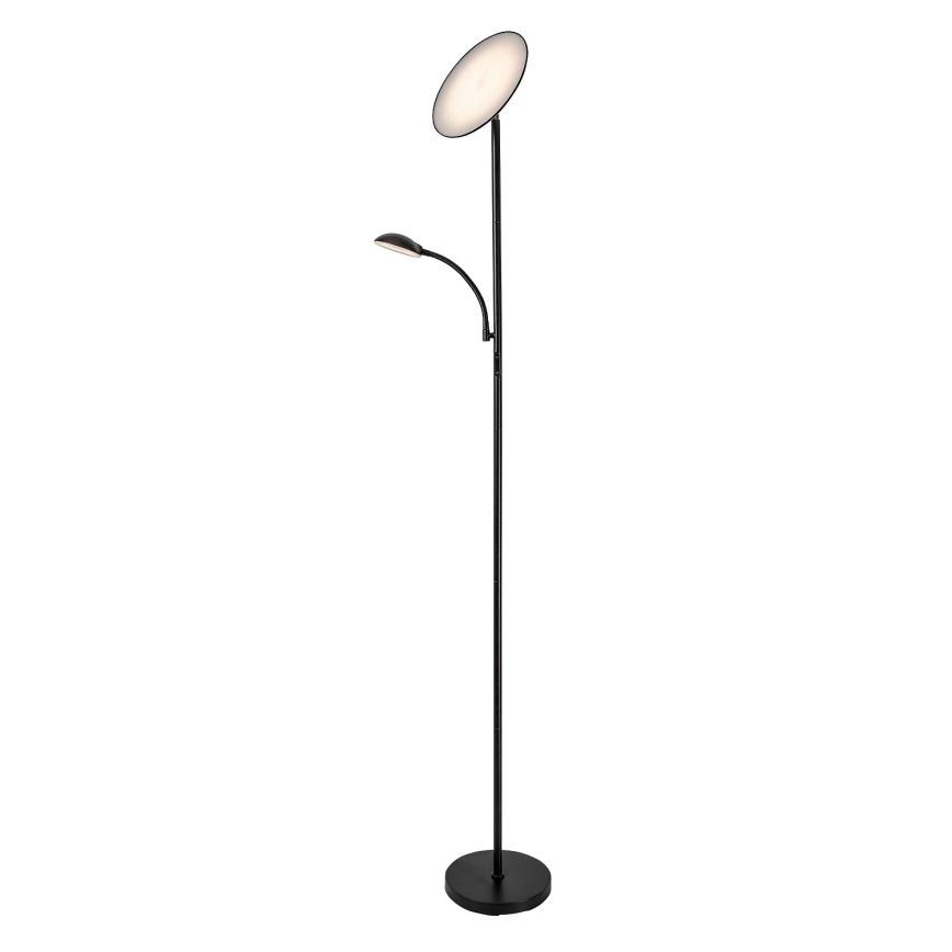 Rabalux - Dimmbare LED-Stehlampe LED/23W/230V 3000/4200/6500 schwarz