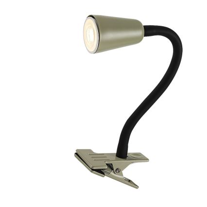 Rabalux - Tischlampe mit Klemme 1x GU10/7W/230V khaki