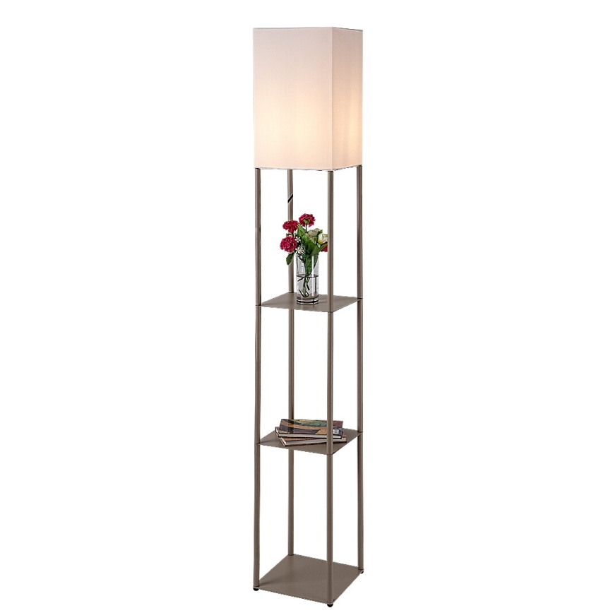 Rabalux - Stehlampe mit Ablagen 1xE27/40W/230V beige
