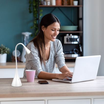 Rabalux - LED dimmbare Touch-Tischlampe LED/4W/230V 3000K Weiß