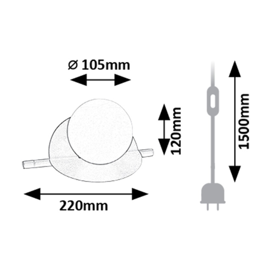 Rabalux - Tischleuchte 1xG9/5W/230V