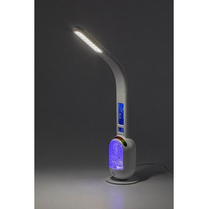 Rabalux - Dimmbare Tischleuchte (LED RGB) LED/5W/230V weiß