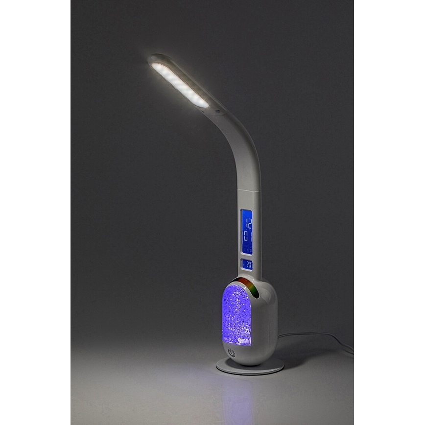 Rabalux - Dimmbare Tischleuchte (LED RGB) LED/5W/230V weiß