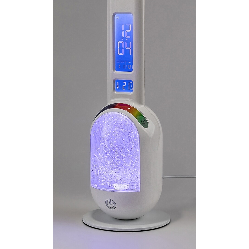 Rabalux - Dimmbare Tischleuchte (LED RGB) LED/5W/230V weiß