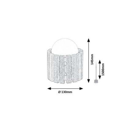 Rabalux - Tischlampe 1xG9/5W/230V