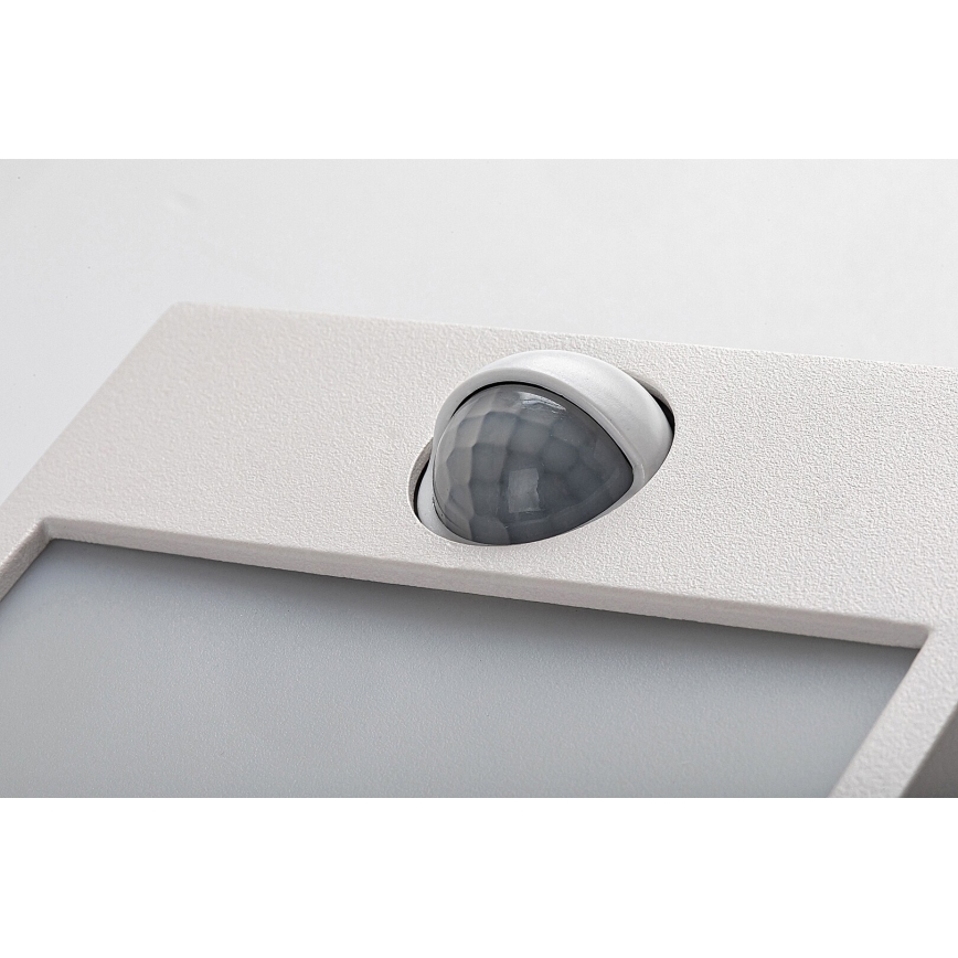 Rabalux - LED Außenwandleuchte mit Sensor LED/12W/230V Weiß IP44