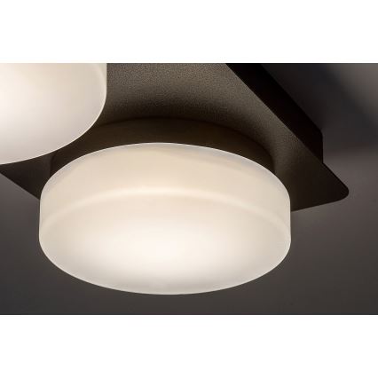 Rabalux - LED-Deckenleuchte für das Badezimmer 2xLED/5,5W/230V IP44 schwarz