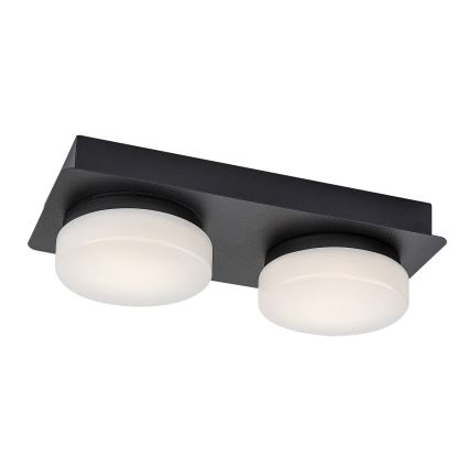 Rabalux - LED-Deckenleuchte für das Badezimmer 2xLED/5,5W/230V IP44 schwarz