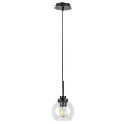 Rabalux - Badezimmer-Deckenleuchte an Kabel 1xE27/15W/230V schwarz IP44