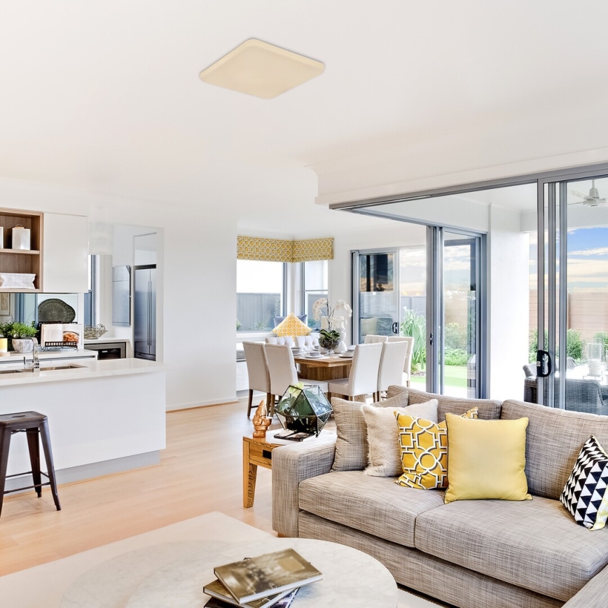 Rabalux - LED Deckenleuchte mit Sensor LED/24W/230V 4000K 37x37cm