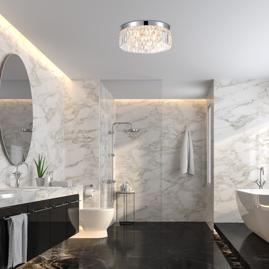 Rabalux - Badezimmer-Deckenleuchte 6xG9/28W/230V IP44 Ø 35 cm