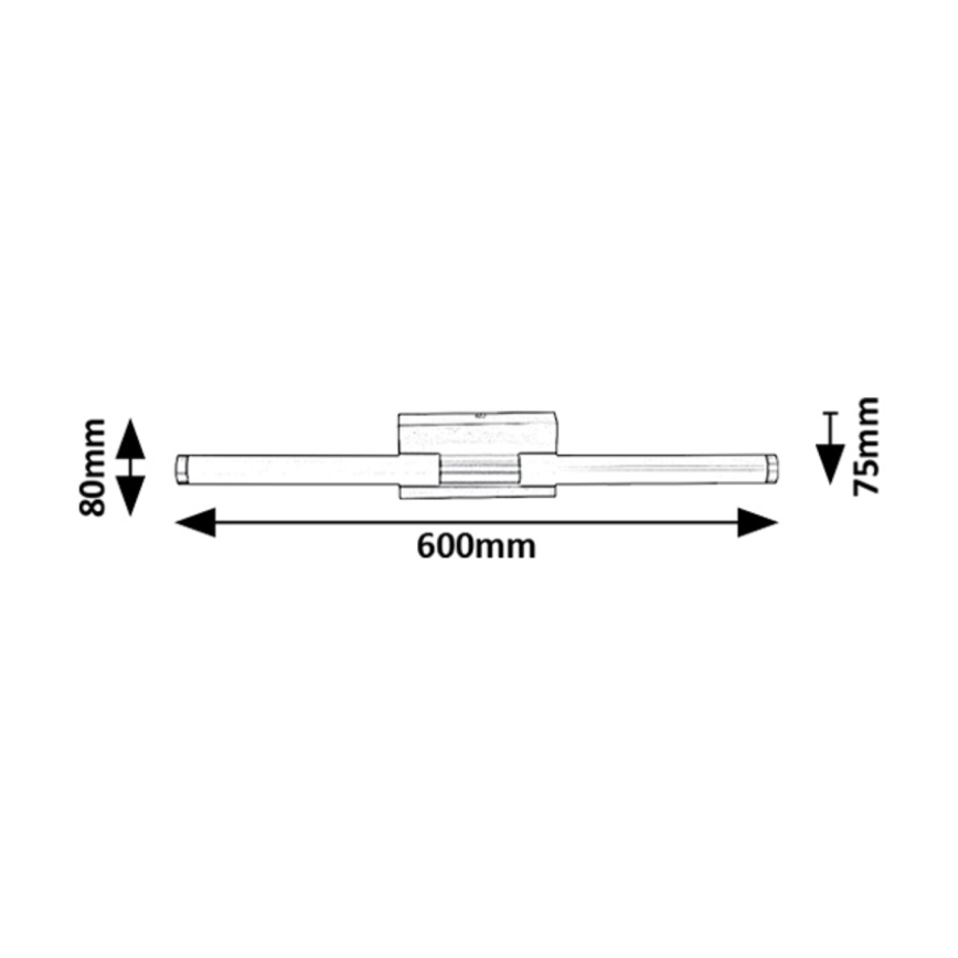 Rabalux - LED-Wandleuchte für Badezimmer LED/8W/230V 4000K IP44