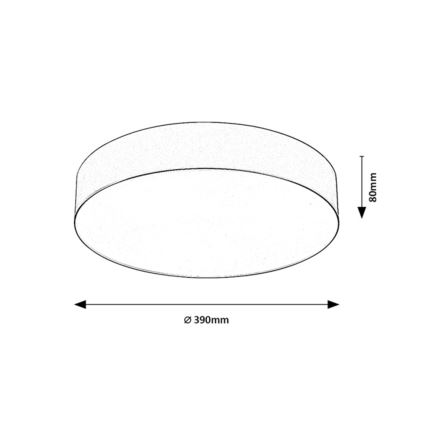 Rabalux - Außen-Deckenleuchte 3xE27/9W/230V Ø 39 cm IP43 beige
