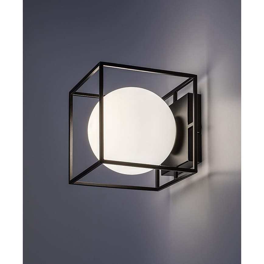 Rabalux - Außenwandleuchte 1xE14/15W/230V IP44 schwarz