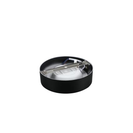 Rabalux - LED-Deckenleuchte für Badezimmer LED/7W/230V Ø 12 cm IP44 schwarz