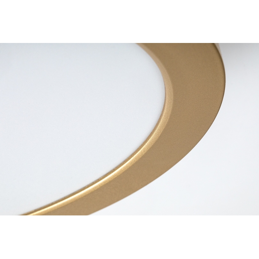 Rabalux - LED-Deckenleuchte für Badezimmer LED/24W/230V Ø 22 cm IP44 gold