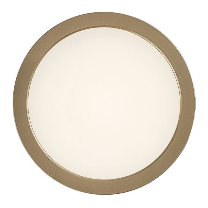 Rabalux - LED-Deckenleuchte für Badezimmer LED/24W/230V Ø 22 cm IP44 gold