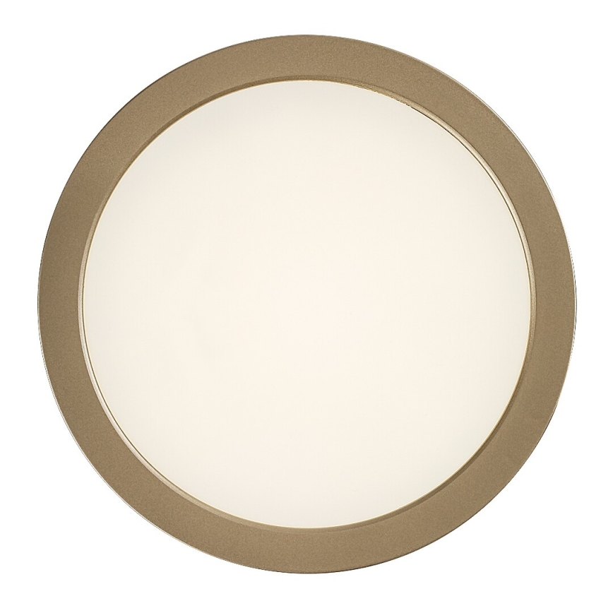 Rabalux - LED-Deckenleuchte für Badezimmer LED/24W/230V Ø 22 cm IP44 gold