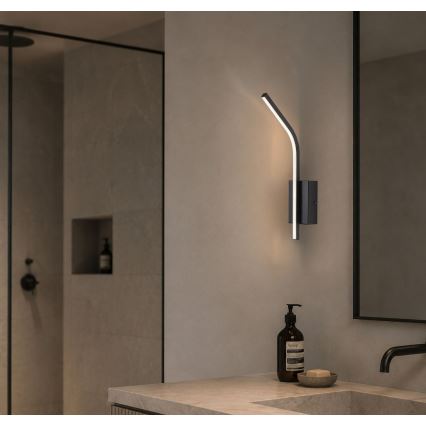 Rabalux - LED-Badezimmer-Wandleuchte LED/10W/230V 4000K IP44 schwarz