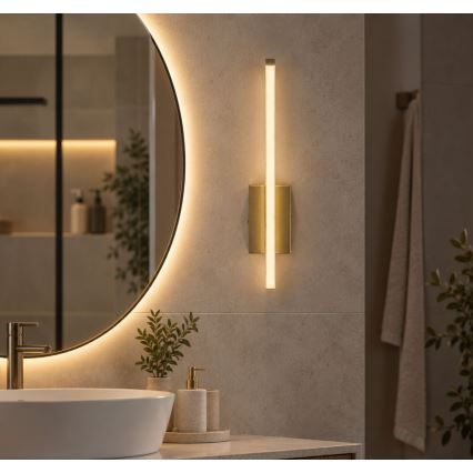 Rabalux - LED-Badezimmer-Wandleuchte LED/10W/230V 4000K IP44 goldfarben