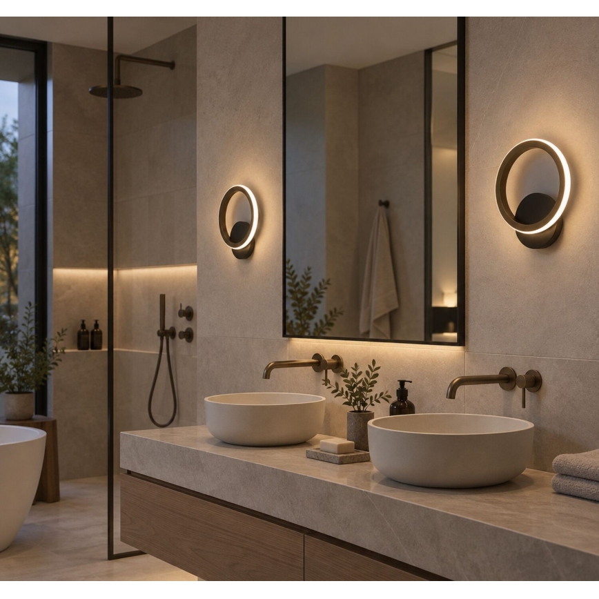 Rabalux - LED Badezimmer-Wandleuchte LED/8W/230V IP44 gold