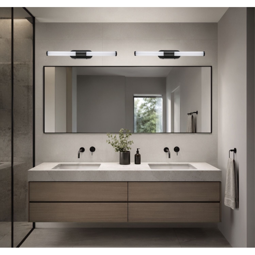 Rabalux - LED Badezimmer-Spiegelleuchte LED/6W/230V IP44 40 cm schwarz