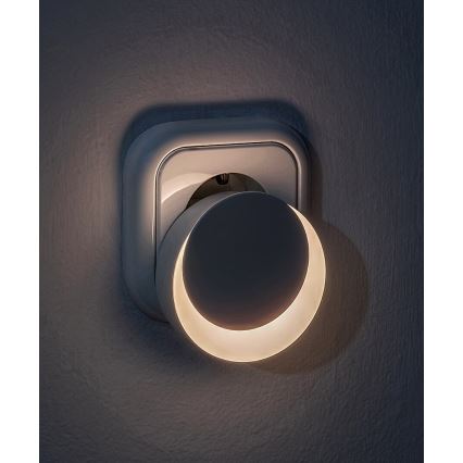 Rabalux - LED-Steckdosen-Nachtlicht mit Dämmerungssensor LED/0,3W/230V 3000K