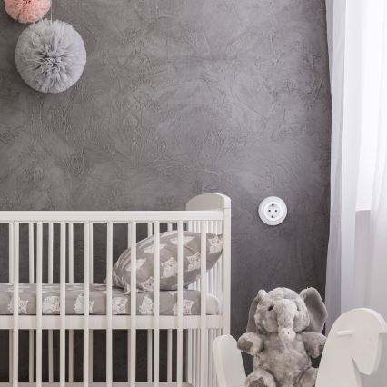 Rabalux - LED RGB Steckdose mit Beleuchtung LED/0,54W/230V 3000K