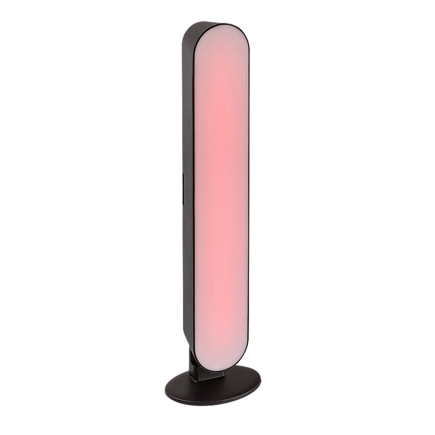 Rabalux - Dimmbare aufladbare LED-RGB-Tischlampe LED/3W/5V schwarz + Fernbedienung