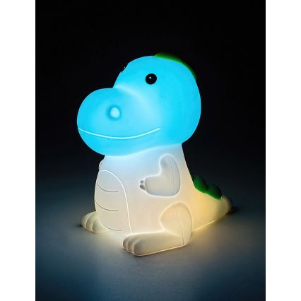 Rabalux - Kleine dimm- und aufladbare LED-RGB-Kinderleuchte mit Touch-Steuerung LED/0,45W/5V