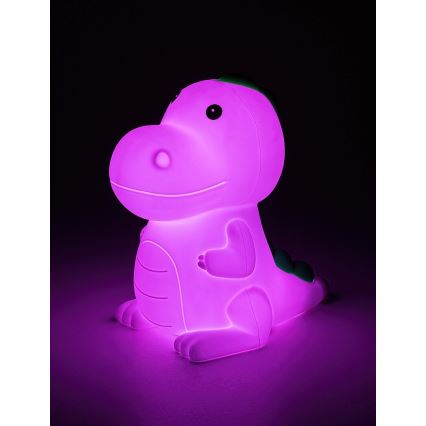 Rabalux - Kleine dimm- und aufladbare LED-RGB-Kinderleuchte mit Touch-Steuerung LED/0,45W/5V