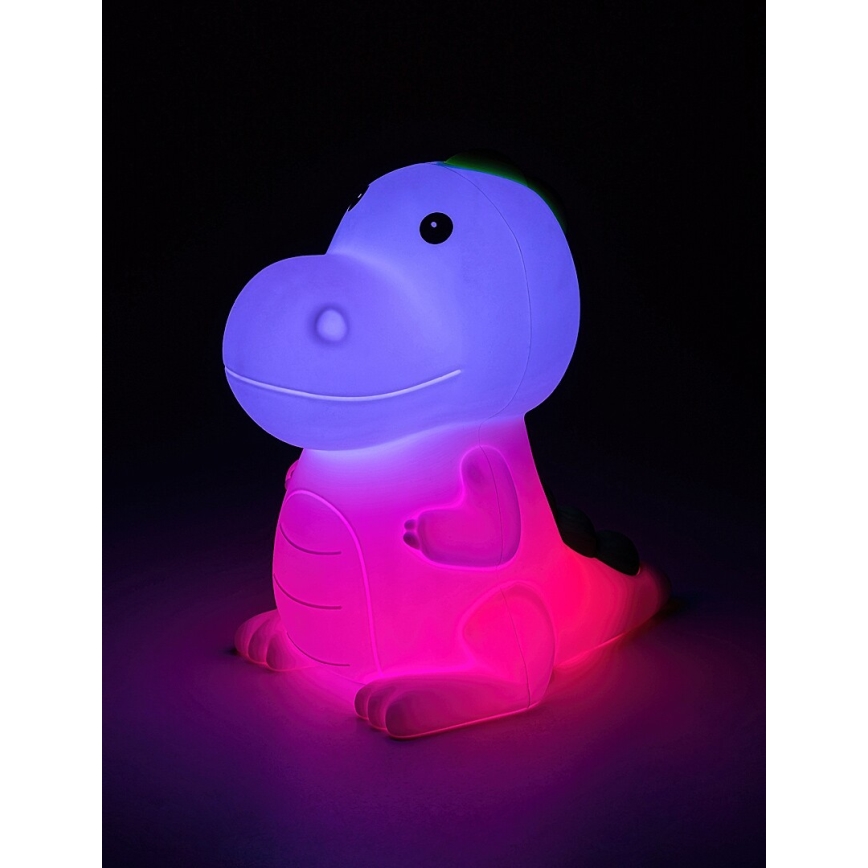 Rabalux - Kleine dimm- und aufladbare LED-RGB-Kinderleuchte mit Touch-Steuerung LED/0,45W/5V